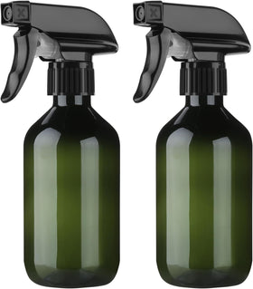 Arkeiliy 2-Pack Leakproof Spray Bottles front view in green