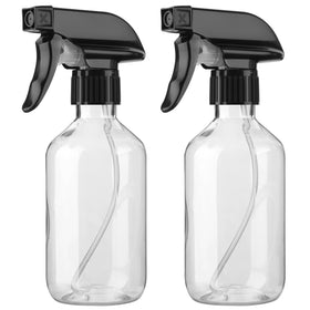 Arkeiliy 2-Pack Leakproof Spray Bottles front view with adjustable nozzle