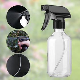 Arkeiliy spray bottle in use for plant misting