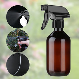 Arkeiliy spray bottle in use for plant misting