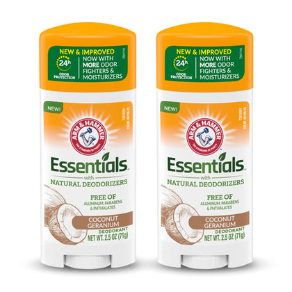 Arm & Hammer Essentials Coconut Geranium Deodorant front view
