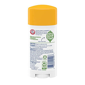 Arm & Hammer Essentials Coconut Geranium Deodorant packaging