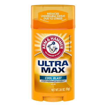Arm & Hammer Ultra Max Antiperspirant Deodorant 6-Pack front view