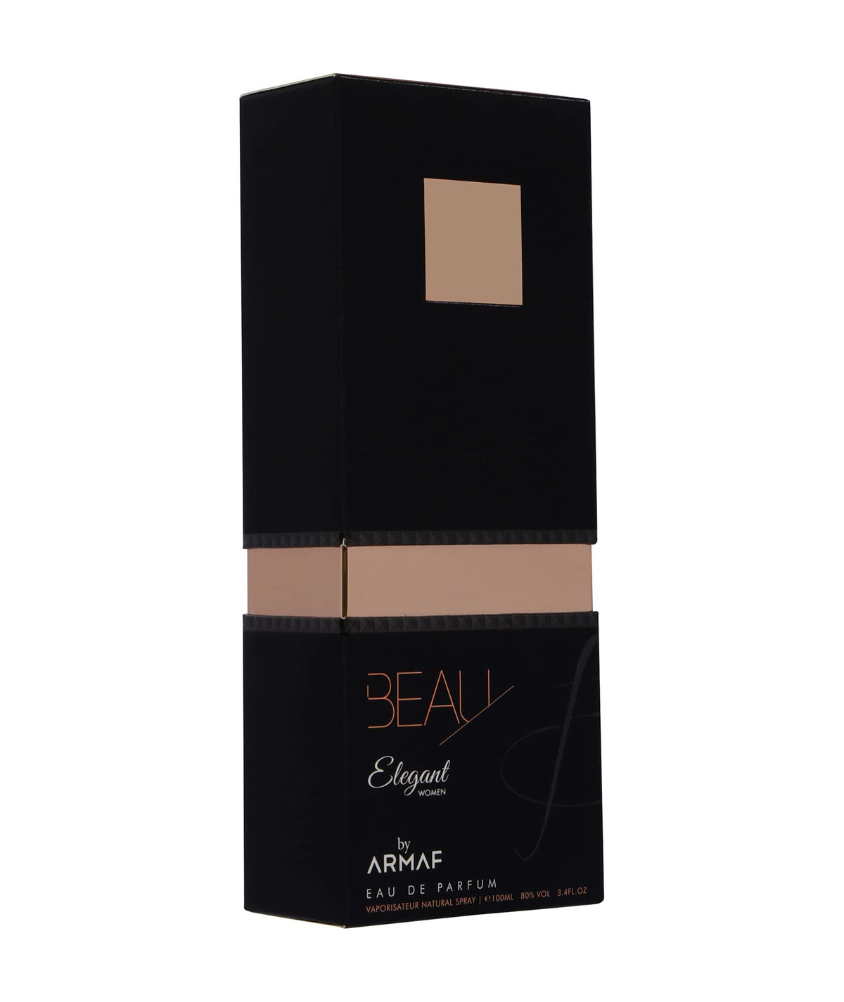 Armaf Beau Elegant Eau de Parfum Spray 3.4 oz bottle close-up