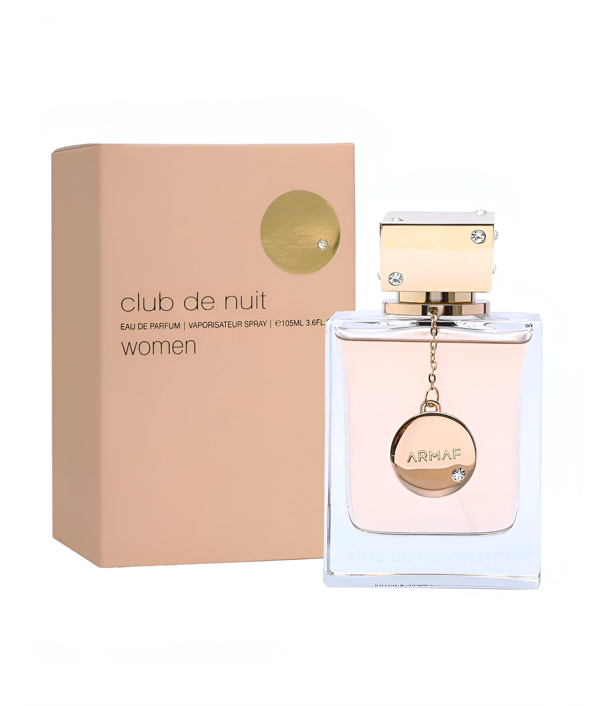 Armaf Club De Nuit Eau de Parfum Spray 3.6 Ounce bottle side view