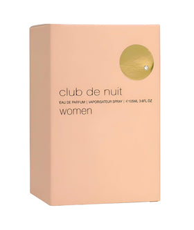 Armaf Club De Nuit Eau de Parfum Spray 3.6 Ounce with floral background