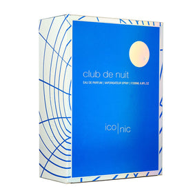 Armaf Club De Nuit Iconic Blue 6.8 oz EDP spray bottle side view