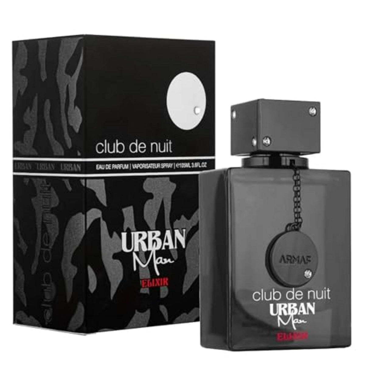 Armaf Club De Nuit Urban Man Elixir close-up of the bottle