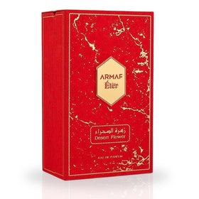 ARMAF Eter Desert Flower EDP Spray close-up of bottle
