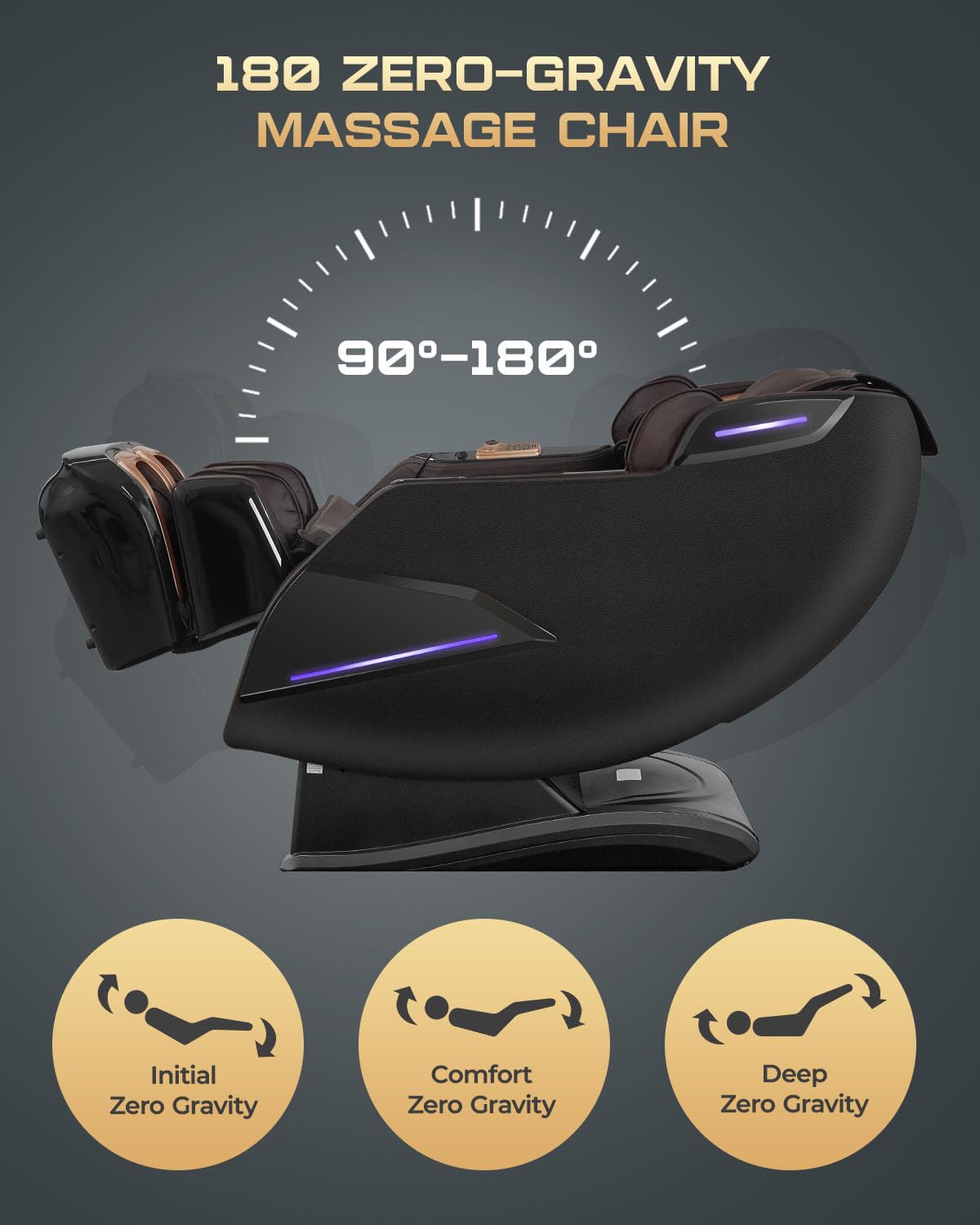 armali 4D Massage Chair foot massage feature close-up