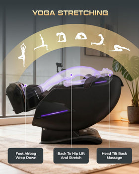 armali 4D Massage Chair with Bluetooth speakers