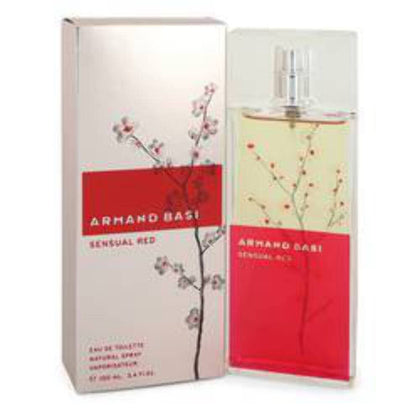 Armand Basi Sensual Red Eau de Toilette Spray 3.4 oz front view