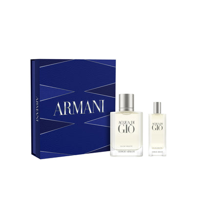 Armani Acqua di Giò Eau de Toilette gift set front view