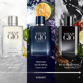 Armani Acqua di Giò Travel Gift Set packaging display