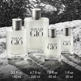 Armani Beauty Acqua di Giò Eau de Toilette 3.3 Fl Oz close-up of bottle