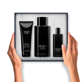 Armani Beauty Code Eau de Parfum Gift Set displayed elegantly