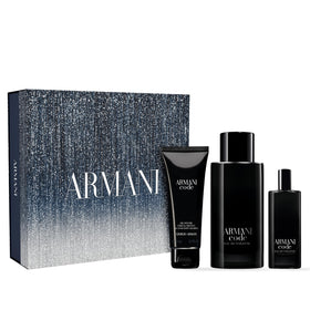 Armani Beauty Code Eau de Parfum Gift Set full view with shower gel