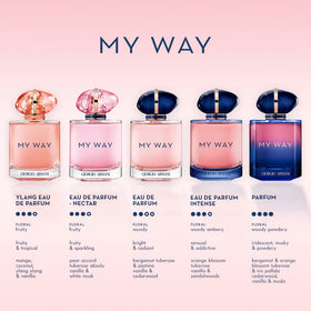 Armani Beauty My Way Eau de Parfum Floral Travel Set with backgammon pattern