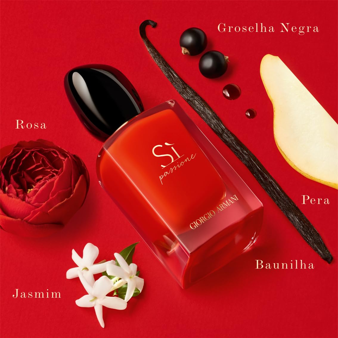 Armani Beauty Si Passione Eau de Parfum packaging side view