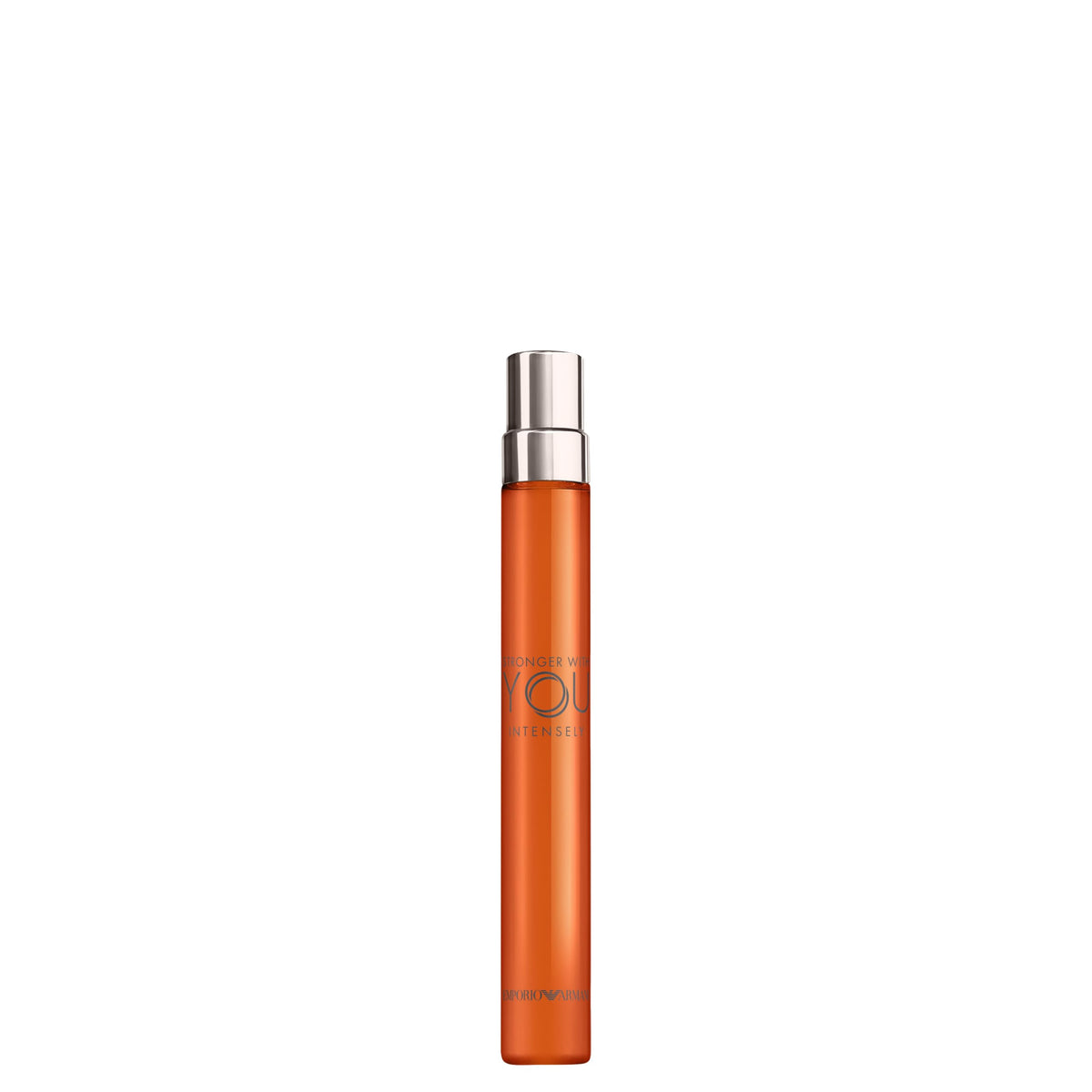 Armani Beauty Stronger With You Intensely cologne front view with metallic cap