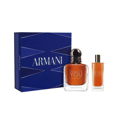Armani Beauty Stronger With You Intensely full size bottle front view