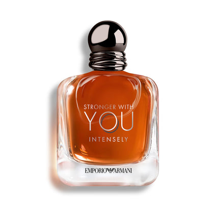 Armani Beauty Stronger With You Intensely men's cologne front view