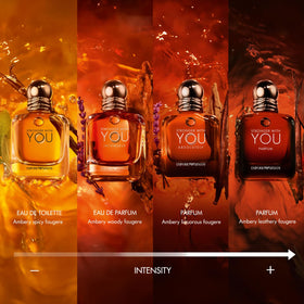 Armani Beauty Stronger With You Parfum packaging