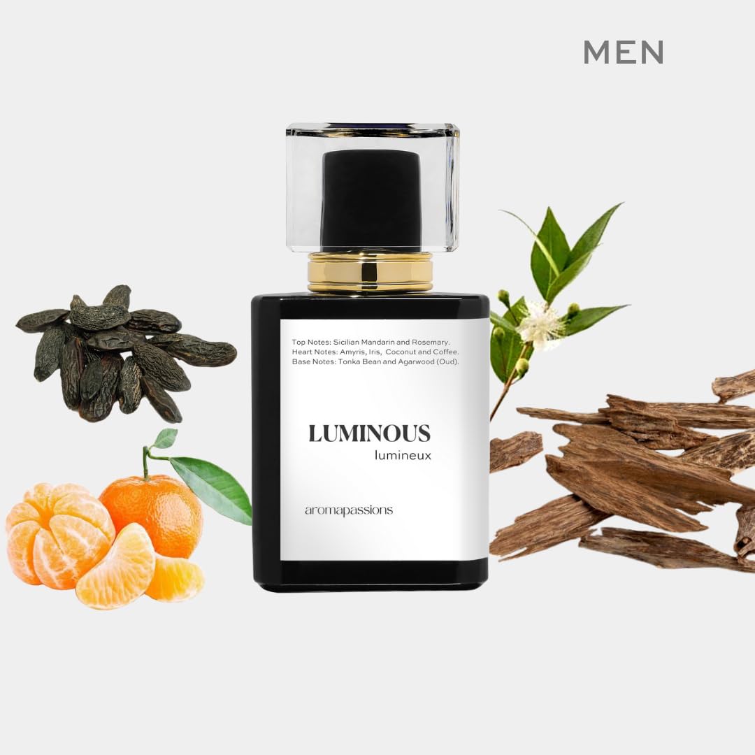 aromapassions LUMINOUS Extrait De Parfum 50ml bottle side view