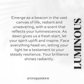 aromapassions LUMINOUS Extrait De Parfum lifestyle scene