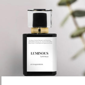 aromapassions LUMINOUS fragrance ingredients display