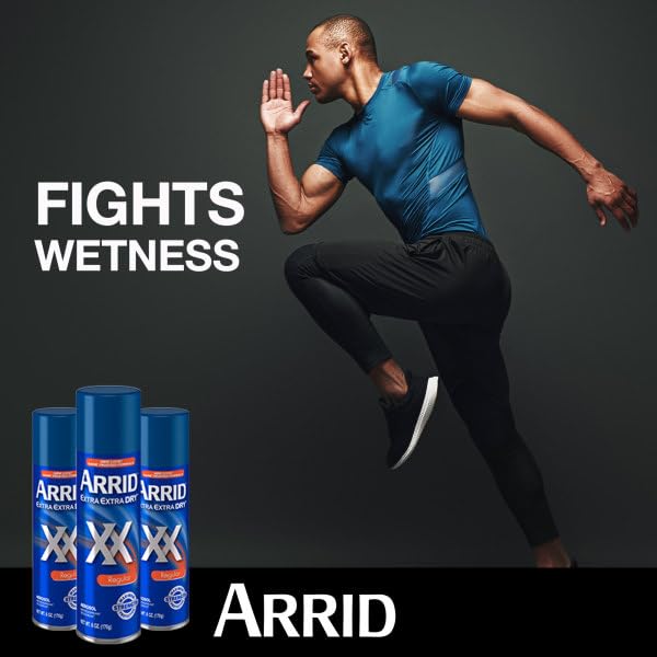 Arrid Anti-Perspirant Deodorant Spray 4 oz pack displayed