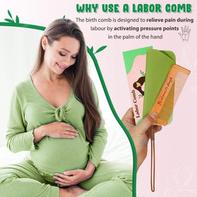 Arrozon Labor Comb side view showcasing ergonomic design