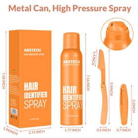 arstech Hair Identifier Spray showing nozzle and cap