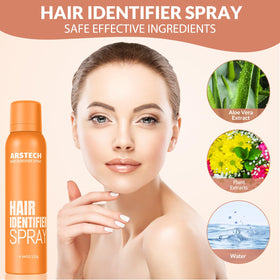 arstech Hair Identifier Spray with shavers included in package