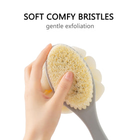 Arswin Shower Body Brush with nylon bristles close-up