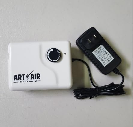 Art of Air airbrush kit components laid out