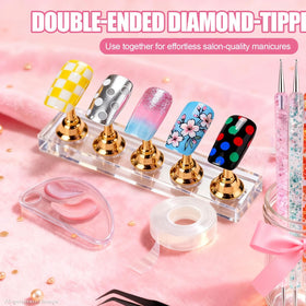 Artdone nail dotting tools and palette for nail art