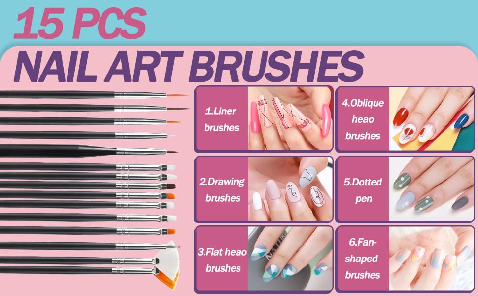 Artdone nail dotting tools for detailed nail designs