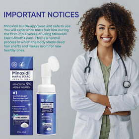 Artimore 5% Minoxidil Foam travel-friendly packaging