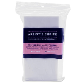 Artist's Choice Makeup Wedges triangle sponges front view