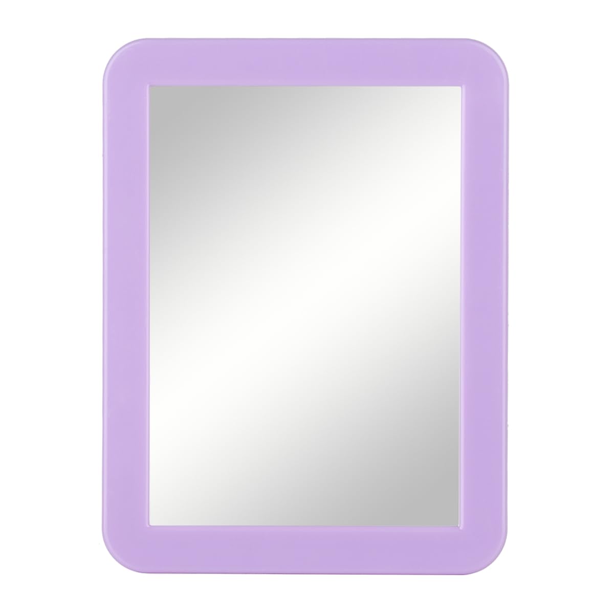 ARTLYMERS Locker Mirror Magnetic 5x7 real glass purple front view