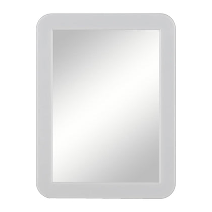 ARTLYMERS Locker Mirror Magnetic front view with grey frame
