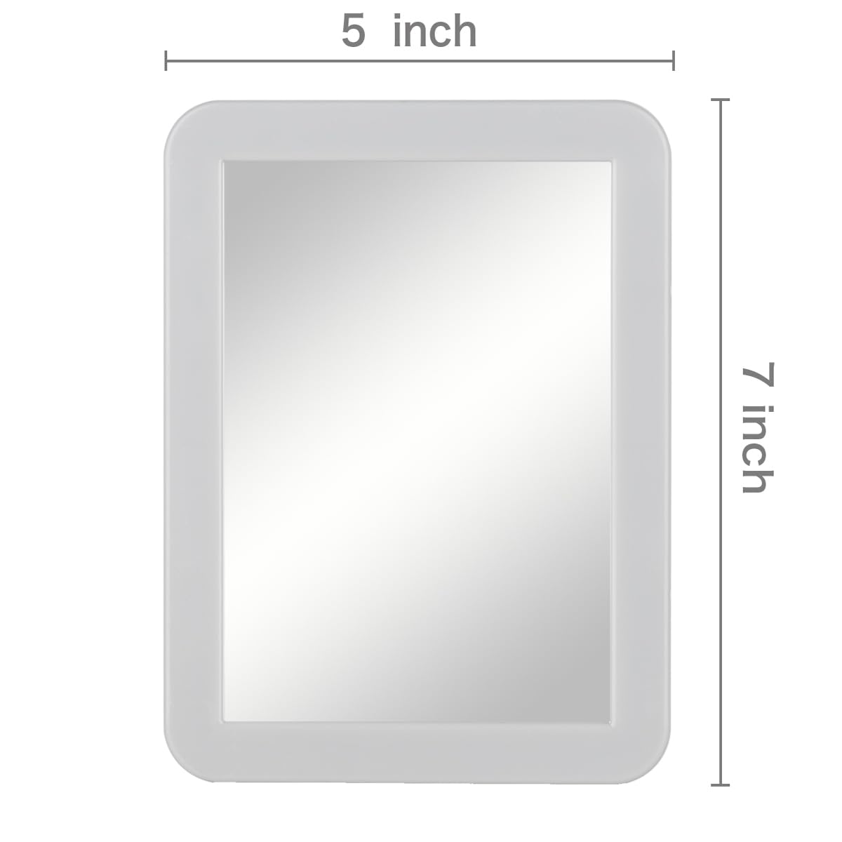 ARTLYMERS Locker Mirror Magnetic mounted on a locker