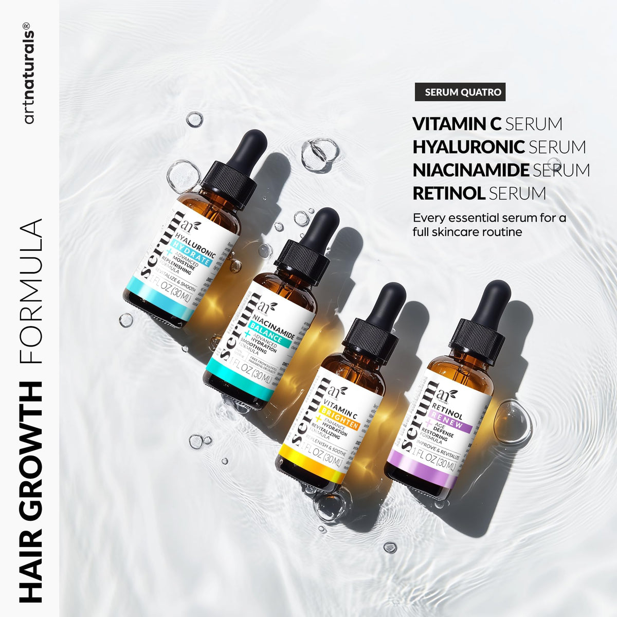 Artnaturals Vitamin C Skincare Serum Set packaging