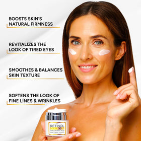 Arvesa Retinol Cream packaging with ingredients listed
