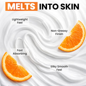 Arvesa Vitamin C Moisturiser in bathroom setting