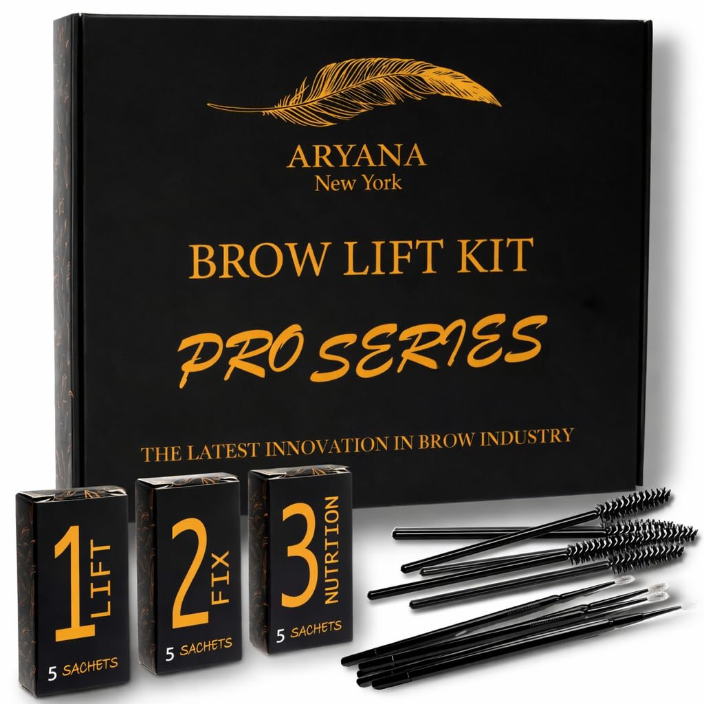ARYANA NEW YORK Eyebrow Lamination Kit Pro Series front view with packaging