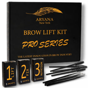 ARYANA NEW YORK Eyebrow Lamination Kit Pro Series front view with packaging