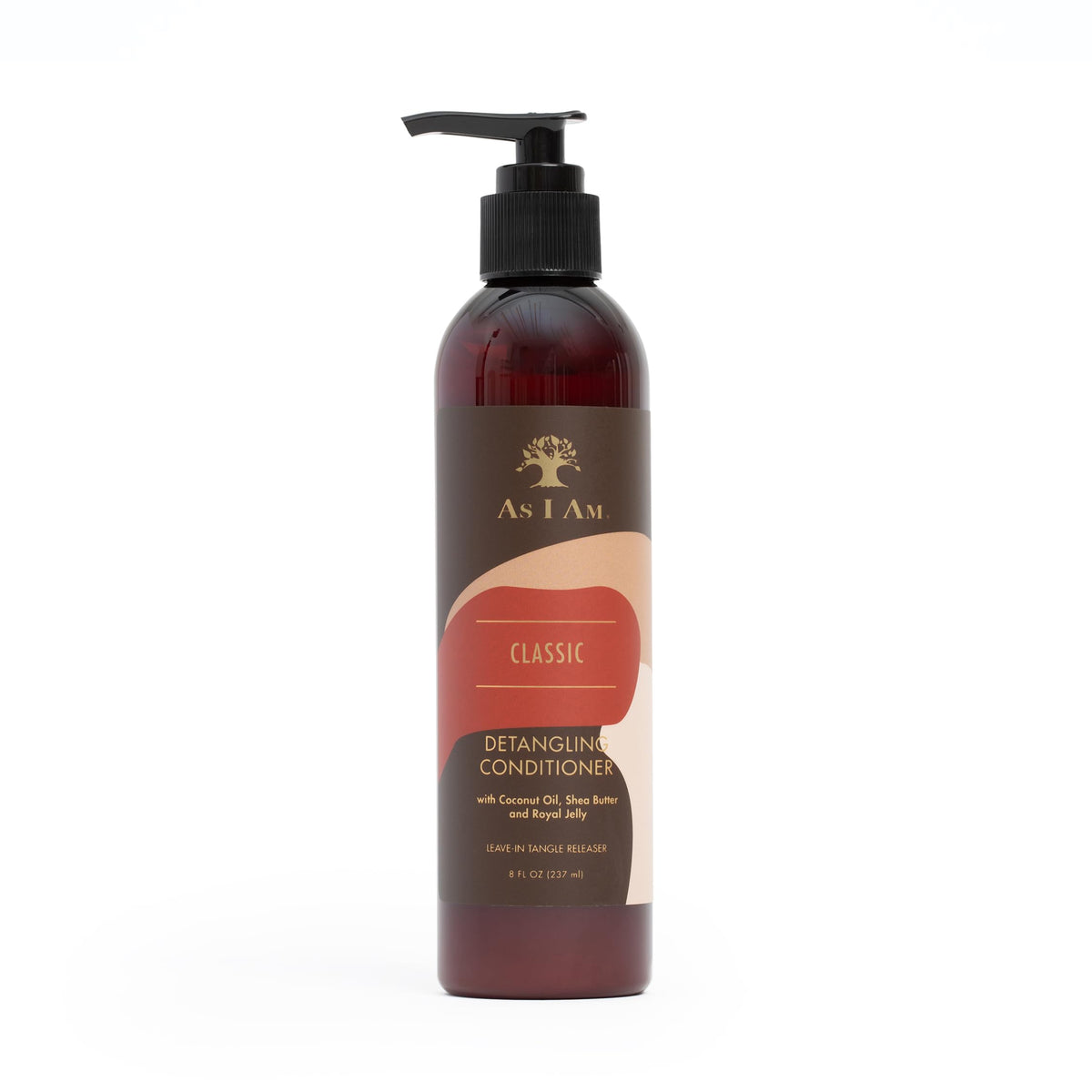 As I Am Detangling Conditioner 8 Ounce front view