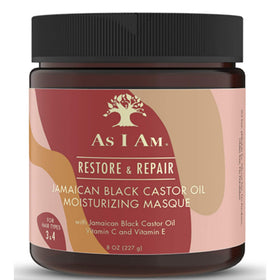 As I Am JBCO Masque 8oz front view with red packaging